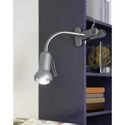 Luminaires Eglo Lampes À Poser|Lampe à poser Eglo FABIO Argenté, 1 lumière