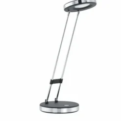 Luminaires Eglo Éclairage Led|Lampe à poser Eglo GEXO LED Chrome, Noir, 1 lumière