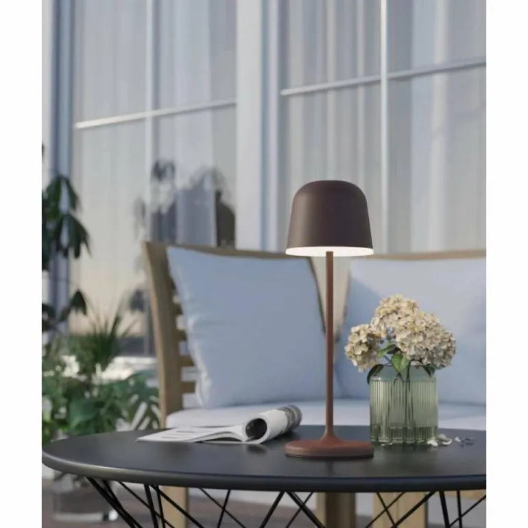 Lampe à poser Eglo MANNERA LED Rouille, 1 lumière