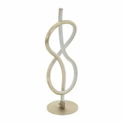 Luminaires Eglo Éclairage Led|Lampe à poser Eglo NOVAFELTRIA LED Nickel mat, 1 lumière