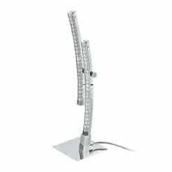 Luminaires Eglo Éclairage Led|Lampe à poser Eglo PERTINI LED Chrome, 2 lumières