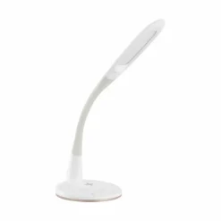 Luminaires Eglo Éclairage Led|Lampe à poser EGLO TRUNCA LED Blanc, 1 lumière, Télécommandes