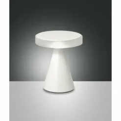 Luminaires Fabas Luce Lampes À Poser|Lampe à poser Fabas Luce Neutra LED Blanc, 1 lumière