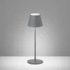 Lampe à poser FHL easy Cosenza LED Gris, 1 lumière, Changeur de couleurs
