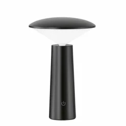 Lampe à poser FHL-easy Pinto LED Noir, 1 lumière