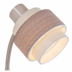 Luminaires Globo Lighting Lampes À Poser|Lampe à poser Globo ASHGAAN Nickel mat, 1 lumière