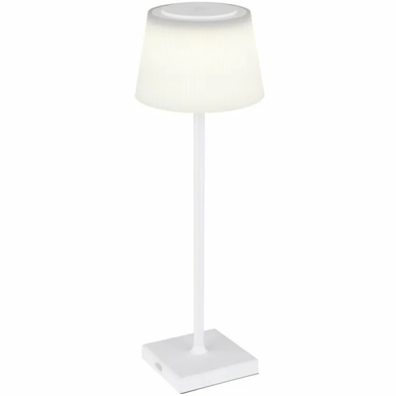 Lampe à poser Globo GREGOIR LED Blanc, 1 lumière