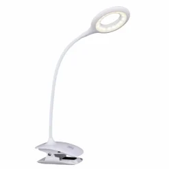 Luminaires Globo Lighting Éclairage Led|Lampe à poser Globo HOLY LED Blanc, 1 lumière