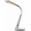 Luminaires Globo Lighting Lampes À Poser|Lampe à poser Globo PINJU Argenté, 2 lumières, Changeur de couleurs