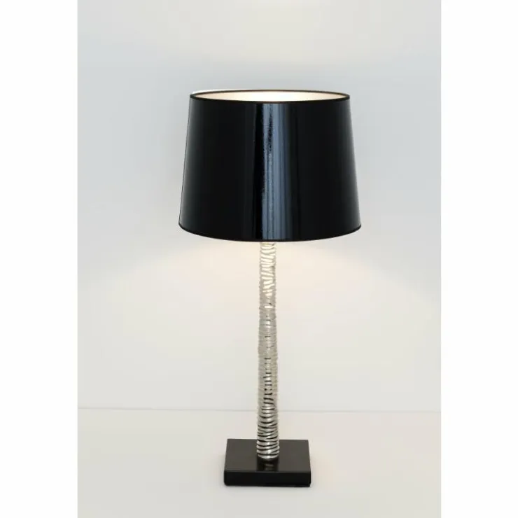 Luminaires Holländer Lampes À Poser|Lampe à poser Holländer RAPSODIA Noir, Argenté, 1 lumière