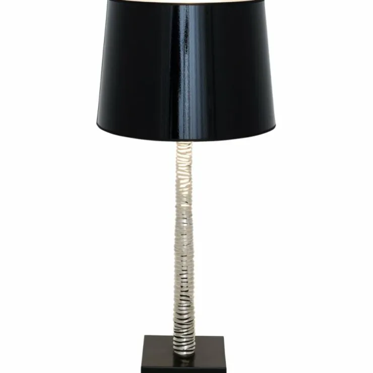 Luminaires Holländer Lampes À Poser|Lampe à poser Holländer RAPSODIA Noir, Argenté, 1 lumière