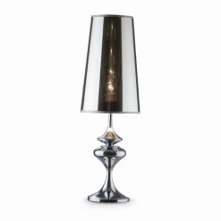 Luminaires Ideallux Lampes À Poser|Lampe à poser Ideal Lux ALFIERE Chrome, 1 lumière