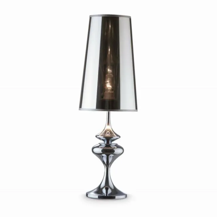 Luminaires Ideallux Lampes À Poser|Lampe à poser Ideal Lux ALFIERE Chrome, 1 lumière