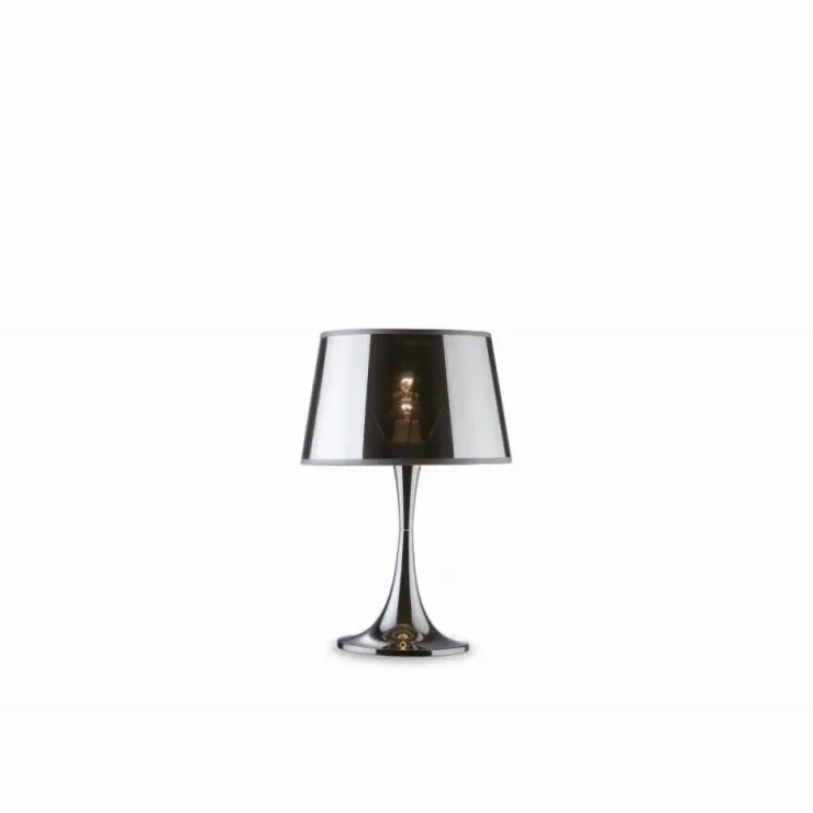 Luminaires Ideallux Lampes À Poser|Lampe à poser Ideal Lux LONDON Chrome, 1 lumière