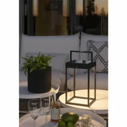 Lampe à poser Konstsmide Bologna LED Noir, 1 lumière