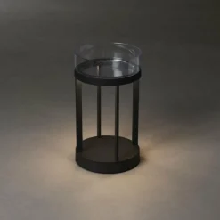 Lampe à poser Konstsmide Chieti LED Noir, 1 lumière