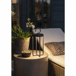 Lampe à poser Konstsmide Manorola LED Noir, 1 lumière