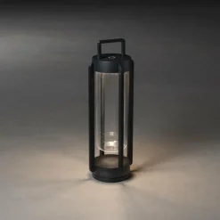 Lampe à poser Konstsmide Otranto LED Noir, 1 lumière