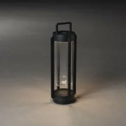 Lampe à poser Konstsmide Otranto LED Noir, 1 lumière
