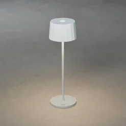 Lampe à poser Konstsmide Positano LED Blanc, 1 lumière