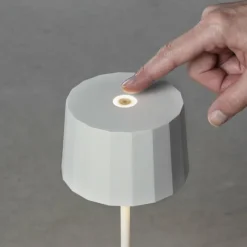 Lampe à poser Konstsmide Positano LED Blanc, 1 lumière