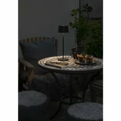 Lampe à poser Konstsmide Positano LED Noir, 1 lumière