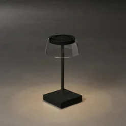 Lampe à poser Konstsmide Scilla LED Noir, 1 lumière