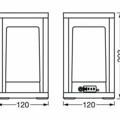 Lampe à poser LEDVANCE Smart+ Gris, 1 lumière