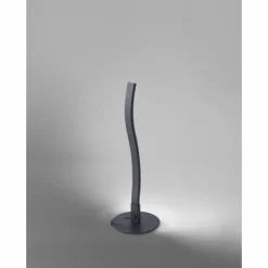 Luminaires Leuchten Direkt Éclairage Led|Lampe à poser Leuchten-Direkt WAVE LED Noir, 1 lumière
