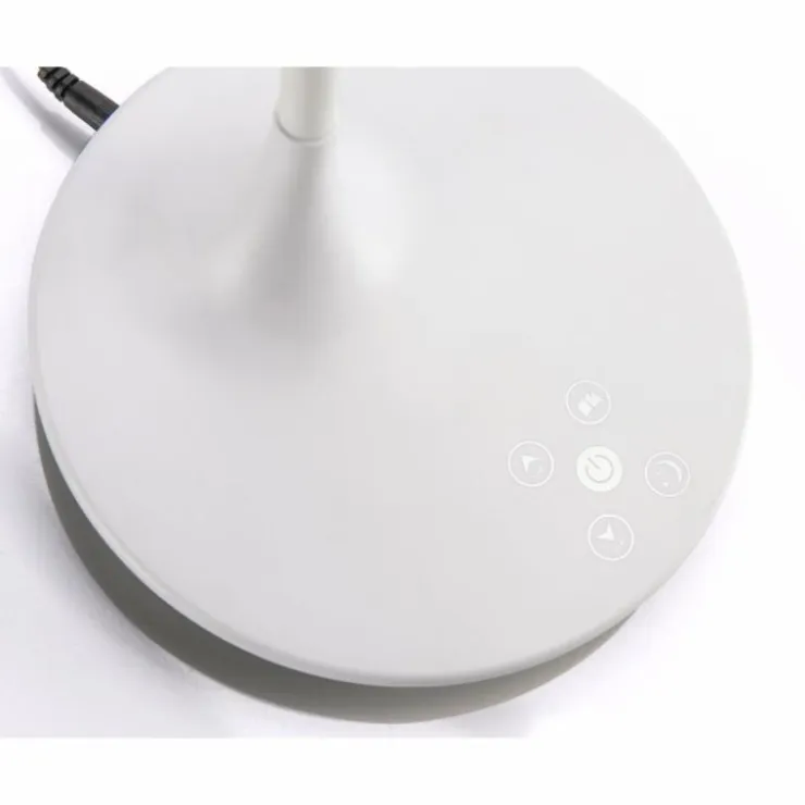Luminaires Leuchten Direkt Éclairage Led|Lampe à poser Leuchten-Direkt RAFAEL LED Blanc, 1 lumière, Détecteur de mouvement