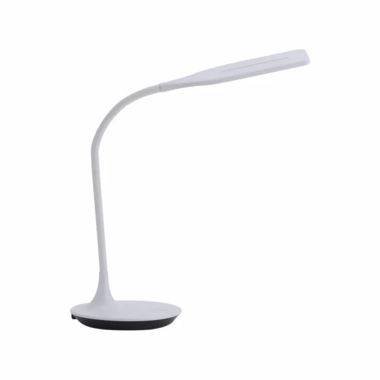 Luminaires Leuchten Direkt Éclairage Led|Lampe à poser Leuchten-Direkt RAFAEL LED Blanc, 1 lumière, Détecteur de mouvement