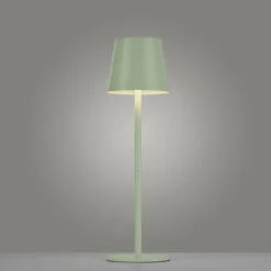 Lampe à poser Leuchten-Direkt EURIA LED Vert, 1 lumière