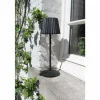 Lampe à poser Lucide JUSTINE LED Noir, 1 lumière