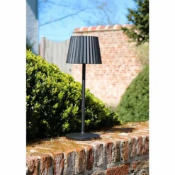 Lampe à poser Lucide JUSTINE LED Noir, 1 lumière