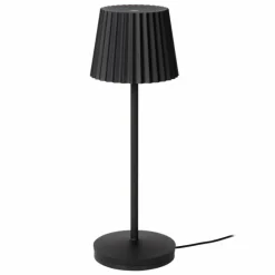 Lampe à poser Lucide JUSTINE LED Noir, 1 lumière