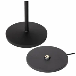 Lampe à poser Lucide JUSTINE LED Noir, 1 lumière