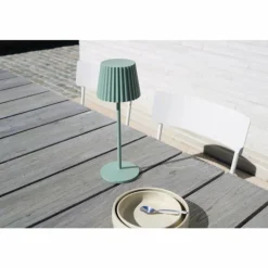 Lampe à poser Lucide JUSTINE LED Vert, 1 lumière