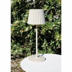 Lampe à poser Lucide JUSTINE LED Beige, 1 lumière