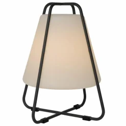 Lampe à poser Lucide PYRAMID LED Anthracite, 1 lumière
