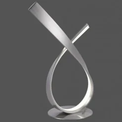 Luminaires Paul Neuhaus Éclairage Led|Lampe à poser Paul Neuhaus LINDA LED Acier inoxydable, 1 lumière