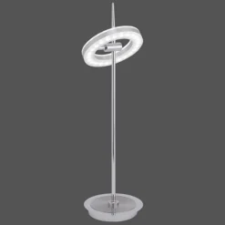 Lampe à poser Paul Neuhaus Q-AMY LED Acier inoxydable, 2 lumières, Télécommandes