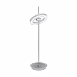 Lampe à poser Paul Neuhaus Q-AMY LED Acier inoxydable, 2 lumières, Télécommandes