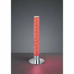 Luminaires Reality Éclairage Led|Lampe à poser Reality LEIA LED Chrome, 1 lumière, Télécommandes, Changeur de couleurs