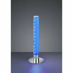 Luminaires Reality Éclairage Led|Lampe à poser Reality LEIA LED Chrome, 1 lumière, Télécommandes, Changeur de couleurs