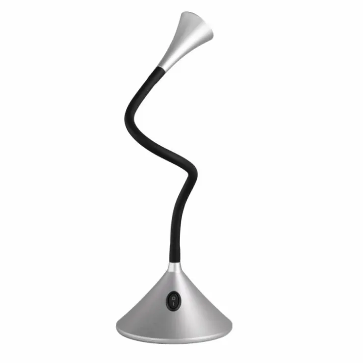 Luminaires Reality Éclairage Led|Lampe à poser Reality Viper LED Argenté, 1 lumière