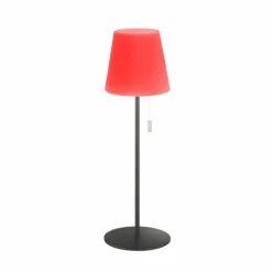 Lampe à poser SCHÖNER WOHNEN-Kollektion Talent LED Anthracite, 1 lumière, Télécommandes, Changeur de couleurs