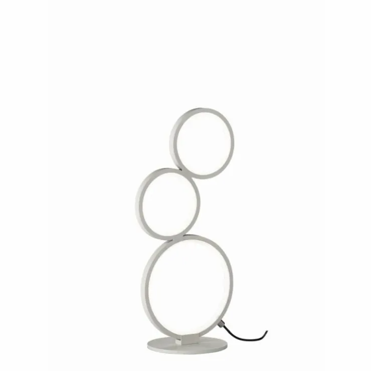 Luminaires Trio Éclairage Led|Lampe à poser Trio Leuchten RONDO LED Blanc, 1 lumière