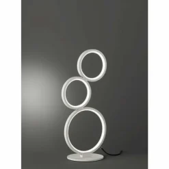 Luminaires Trio Éclairage Led|Lampe à poser Trio Leuchten RONDO LED Blanc, 1 lumière