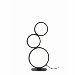 Luminaires Trio Éclairage Led|Lampe à poser Trio Leuchten RONDO LED Noir, 1 lumière