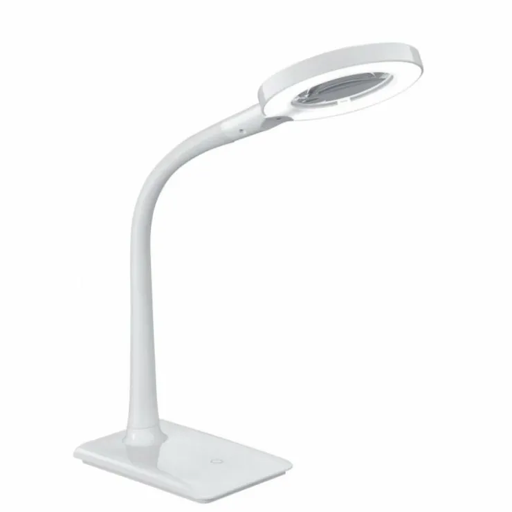 Luminaires Trio Éclairage Led|Lampe à poser Trio LUPO LED Blanc, 1 lumière
